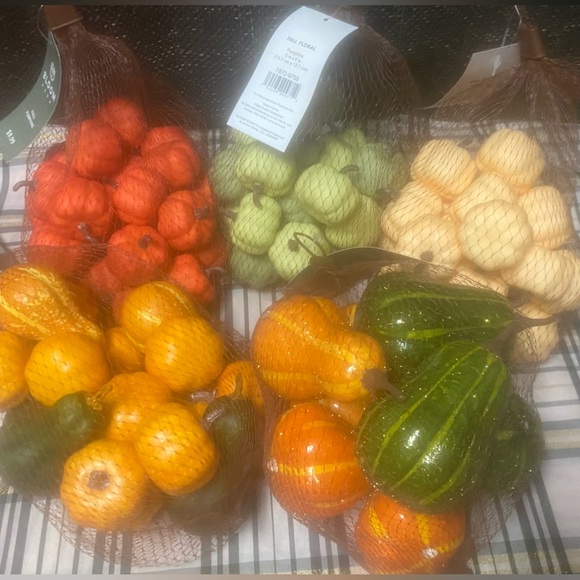 Miniature Fall Pumpkin Gourd Lot - Picture 8 of 14